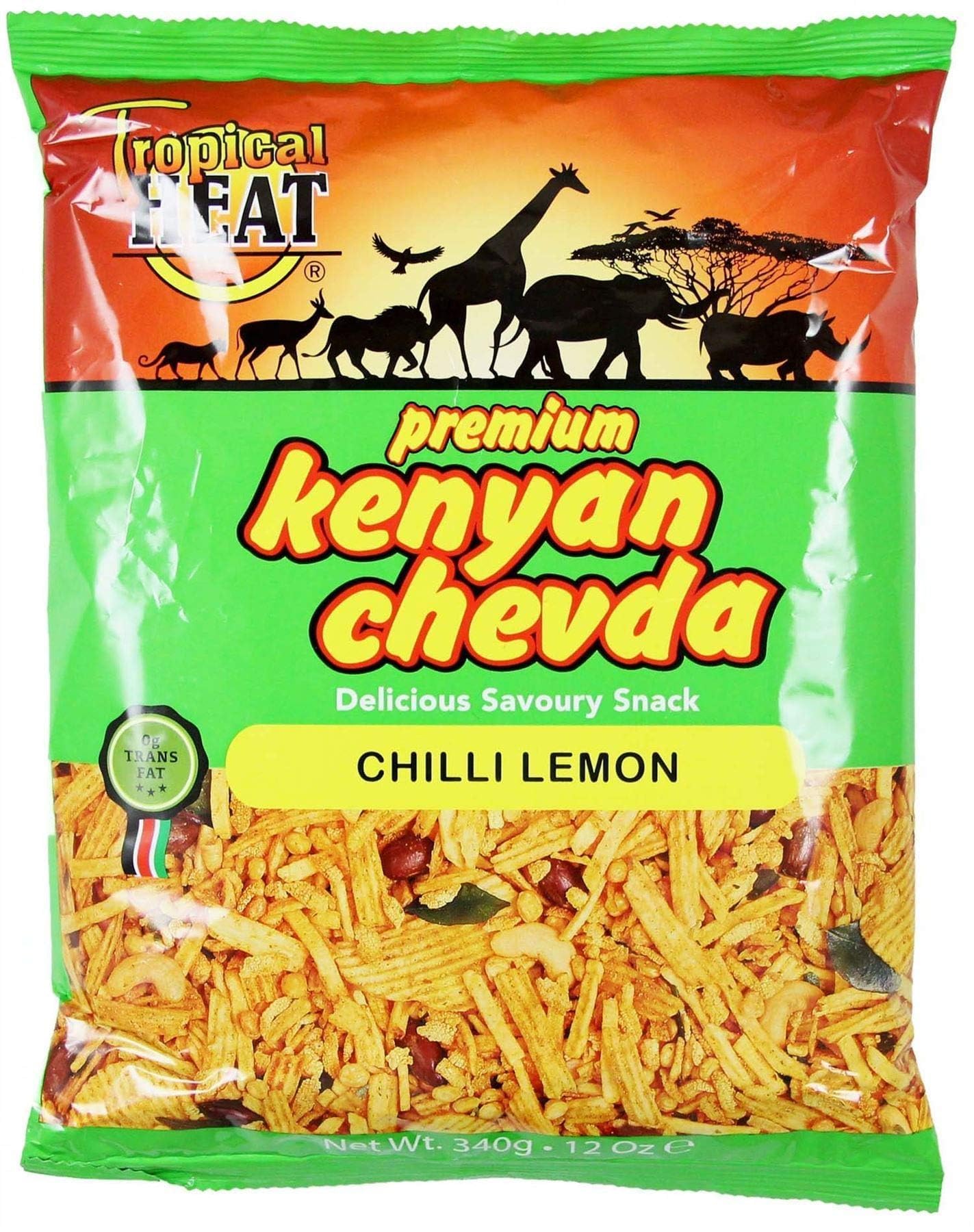 Amazon.com: Tropical heat Kenyan chevda - Chilli lemon - 340g